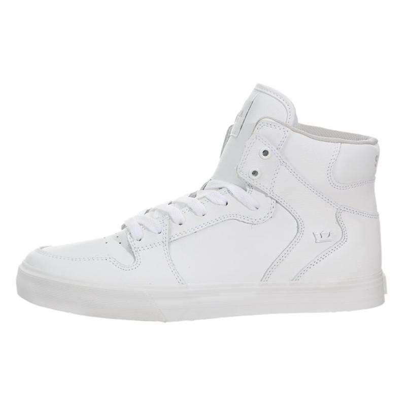 Zapatillas Altas Supra Argentina Hombre - VAIDER Blancas (OCKMT-0179)